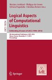 Logical Aspects of Computational Linguistics. Celebrating 20 Years of LACL (1996-2016) (eBook, PDF)