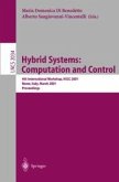Hybrid Systems: Computation and Control (eBook, PDF)