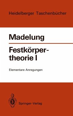 Festkörpertheorie I (eBook, PDF) - Madelung, Otfried