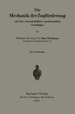 Cover Die Mechanik der Zugförderung und ihre wissenschaftlich-experimentellen Grundlagen (eBook, PDF)