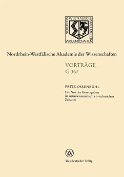 Cover Die Not des Gesetzgebers im naturwissenschaftlich-technischen Zeitalter (eBook, PDF)