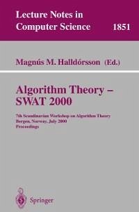 Algorithm Theory - SWAT 2000 (eBook, PDF)
