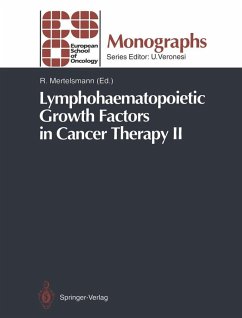 Lymphohaematopoietic Growth Factors in Cancer Therapy II (eBook, PDF) Cover Lymphohaematopoietic Growth Factors in Cancer Therapy II (eBook, PDF)