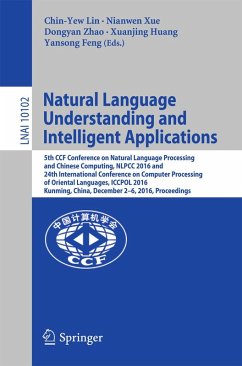 Natural Language Understanding and Intelligent Applications (eBook, PDF)