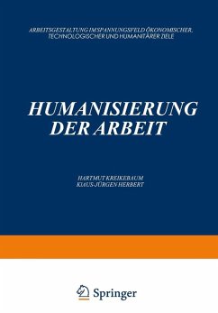 Cover Humanisierung der Arbeit (eBook, PDF)