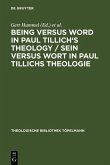 Being Versus Word in Paul Tillich's Theology / Sein versus Wort in Paul Tillichs Theologie (eBook, PDF)