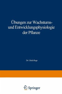 Cover Übungen zur Wachstums- und Entwicklungsphysiologie der Pflanze (eBook, PDF)