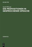 Die Präpositionen in gesprochener Sprache (eBook, PDF)