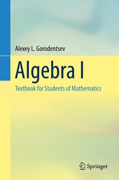 Algebra I (eBook, PDF) - Gorodentsev, Alexey L.
