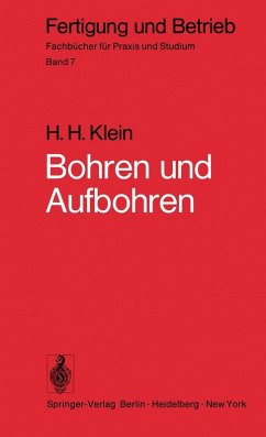 Bohren und Aufbohren (eBook, PDF) - Klein, H. H.