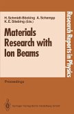 Materials Research with Ion Beams (eBook, PDF)