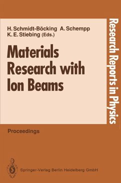 Cover Materials Research with Ion Beams (eBook, PDF)