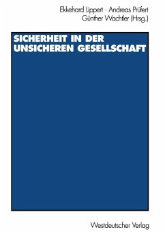 Cover Sicherheit in der unsicheren Gesellschaft (eBook, PDF)