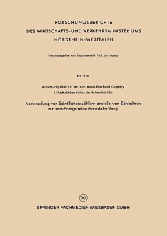 Cover Verwendung von Szintillationszählern anstelle von Zählrohren zur zerstörungsfreien Materialprüfung (eBook, PDF)