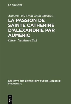 Cover La Passion de Sainte Catherine d'Alexandrie par Aumeric (eBook, PDF)