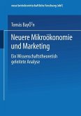 Neuere Mikroökonomie und Marketing (eBook, PDF)