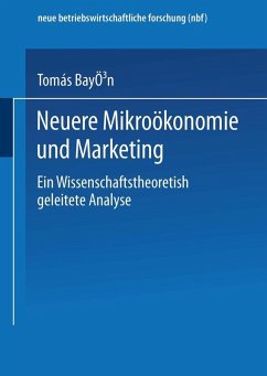 Cover Neuere Mikroökonomie und Marketing (eBook, PDF)
