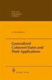 Generalized Coherent States and Their Applications (eBook, PDF)