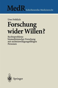 Forschung wider Willen? (eBook, PDF) - Fröhlich, Uwe