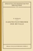 Elektronentheorie der Metalle (eBook, PDF)
