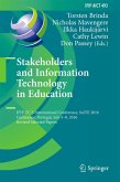 Stakeholders and Information Technology in Education (eBook, PDF)