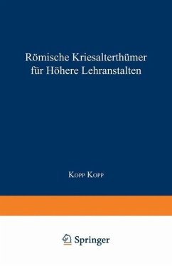 Cover Römische Literaturgeschichte und Alterthümer, für höhere Lehranstalten (eBook, PDF)