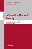 Information Theoretic Security (eBook, PDF)