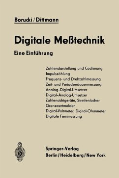 Digitale Meßtechnik (eBook, PDF) - Borucki, Ludwig; Dittmann, J.