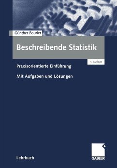 Beschreibende Statistik (eBook, PDF) - Bourier, Günther