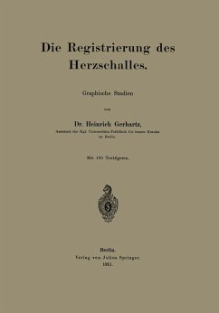 Die Registrierung des Herzschalles (eBook, PDF) - Gerhartz, Heinrich