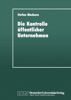 Cover Die Kontrolle öffentlicher Unternehmen (eBook, PDF)