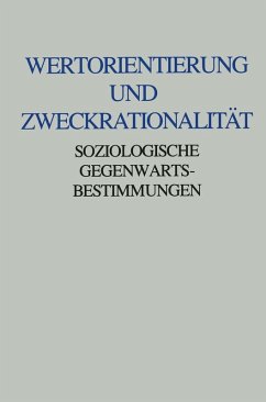 Wertorientierung und Zweckrationalität (eBook, PDF)
