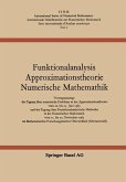 Funktionalanalysis Approximationstheorie Numerische Mathematik (eBook, PDF)