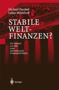 Stabile Weltfinanzen? (eBook, PDF) - Frenkel, Michael; Menkhoff, Lukas