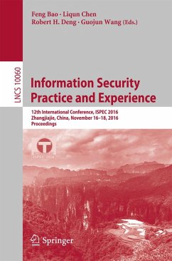 Information Security Practice and Experience (eBook, PDF)