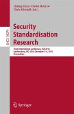 Security Standardisation Research (eBook, PDF)