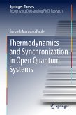 Thermodynamics and Synchronization in Open Quantum Systems (eBook, PDF)