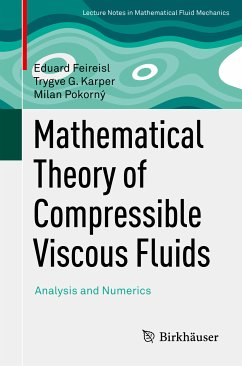 Mathematical Theory of Compressible Viscous Fluids (eBook, PDF) - Feireisl, Eduard; Karper, Trygve G.; Pokorný, Milan