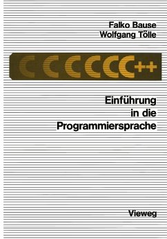 Einführung in die Programmiersprache C++ (eBook, PDF) - Tölle, Wolfgang