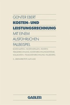 Kosten- und Leistungsrechnung (eBook, PDF) - Ebert, Günter