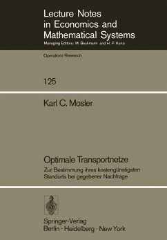 Optimale Transportnetze (eBook, PDF) - Mosler, K. C.
