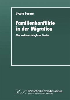 Familienkonflikte in der Migration (eBook, PDF) - Pasero, Ursula