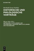 Vorträge über alte Länder- und Völkerkunde (eBook, PDF)