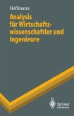 Analysis für Wirtschaftswissenschaftler und Ingenieure (eBook, PDF)