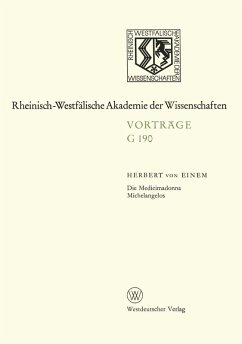 Die Medicimadonna Michelangelos (eBook, PDF) - Einem, Herbert ~von&xc