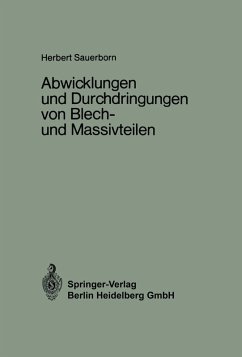 Abwicklungen und Durchdringungen von Blech- und Massivteilen (eBook, PDF) - Sauerborn, Herbert