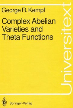 Complex Abelian Varieties and Theta Functions (eBook, PDF) - Kempf, George R.