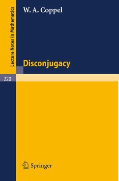 Disconjugacy (eBook, PDF) - Coppel, W. A.