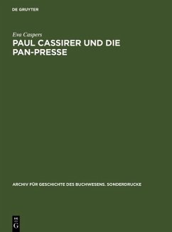 Paul Cassirer und die Pan-Presse (eBook, PDF) - Caspers, Eva
