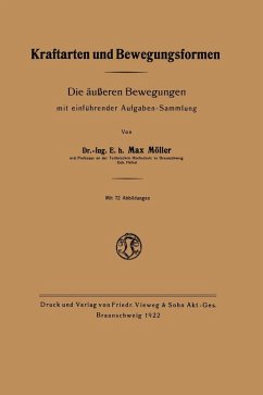 Kraftarten und Bewegungsformen (eBook, PDF) - Moeller, Max